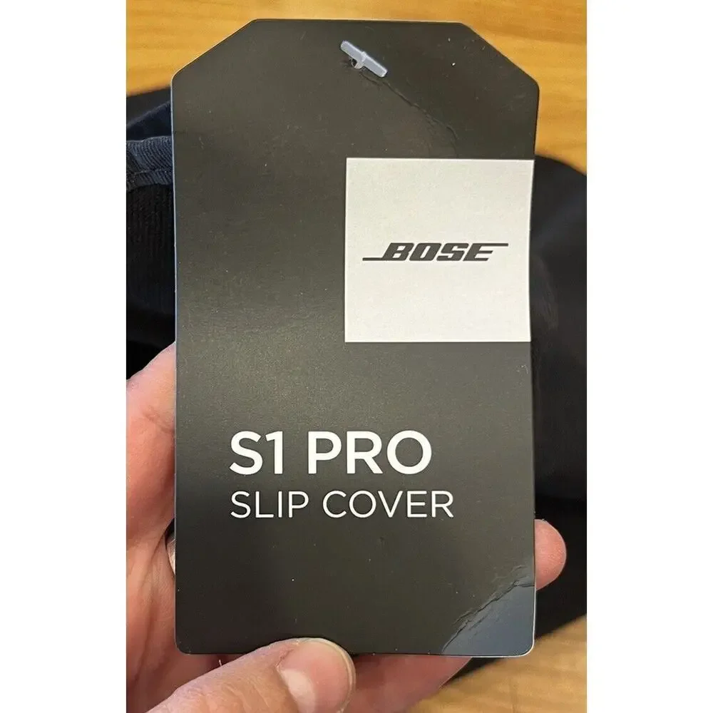 NWT Bose S1 Pro Audio Speaker Slip Cover Black